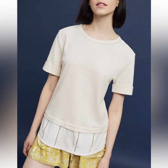 Anthropologie Dolan Left Coast Zahra Layered Top - Picture 2 of 8